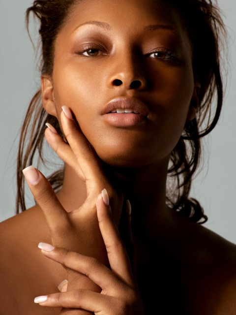 Image #: 891638    Toccara, a 22 year-old student from Dayton, Ohio, is photographed by Troy Word after her dramatic makeover on an episode of the reality television series "America's Next Top Model."   UPN  /Landov